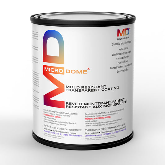 MICRO DOME® MOLD RESISTANT TRANSPARENT COATING